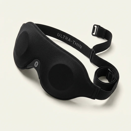 SOMNA Ultra-Thin Bluetooth Sleep Mask - 100% blackout with wireless speakers